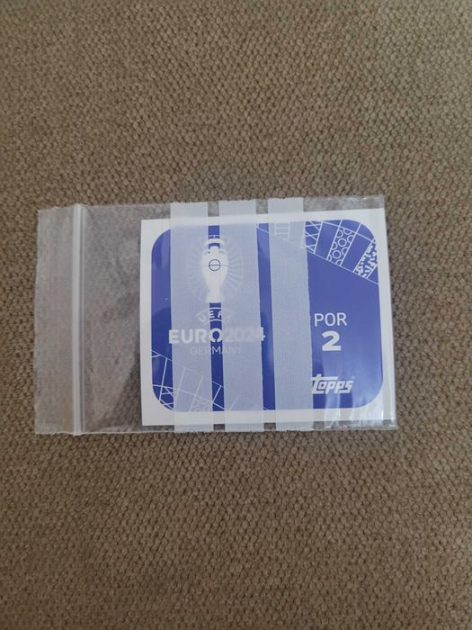 Topps Euro 2024 Cristiano Ronaldo Green Parallel