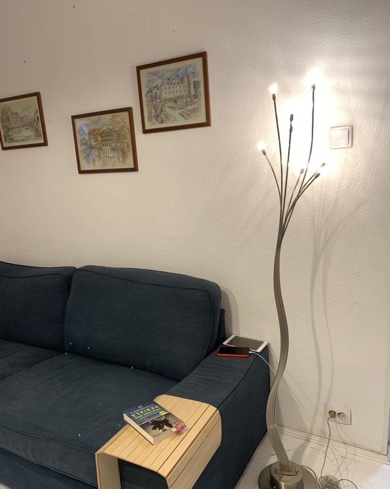 Lampadar cu beculețe halogen