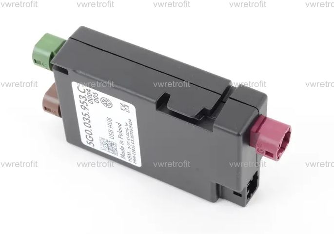 Modul HUB USB CarPlay VW Passat B8 Golf 7 5G0035953D sau 5G0035953C