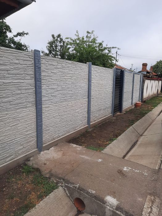Garduri premium din prefabricate stalpi și plăci din beton comprimat