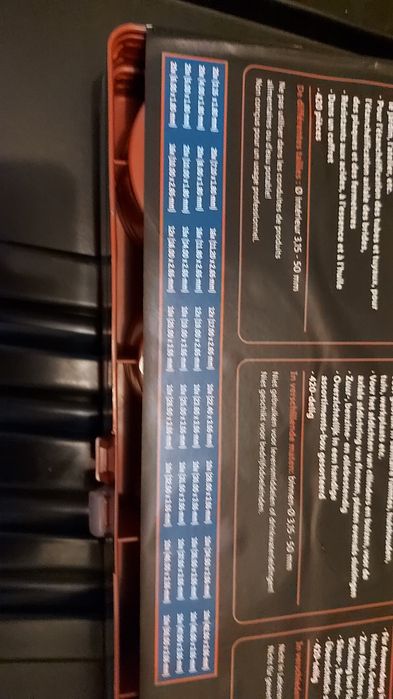 Set o-ring 420 bucati Parkside