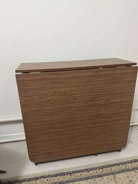 Продам стол коричневый раскладной