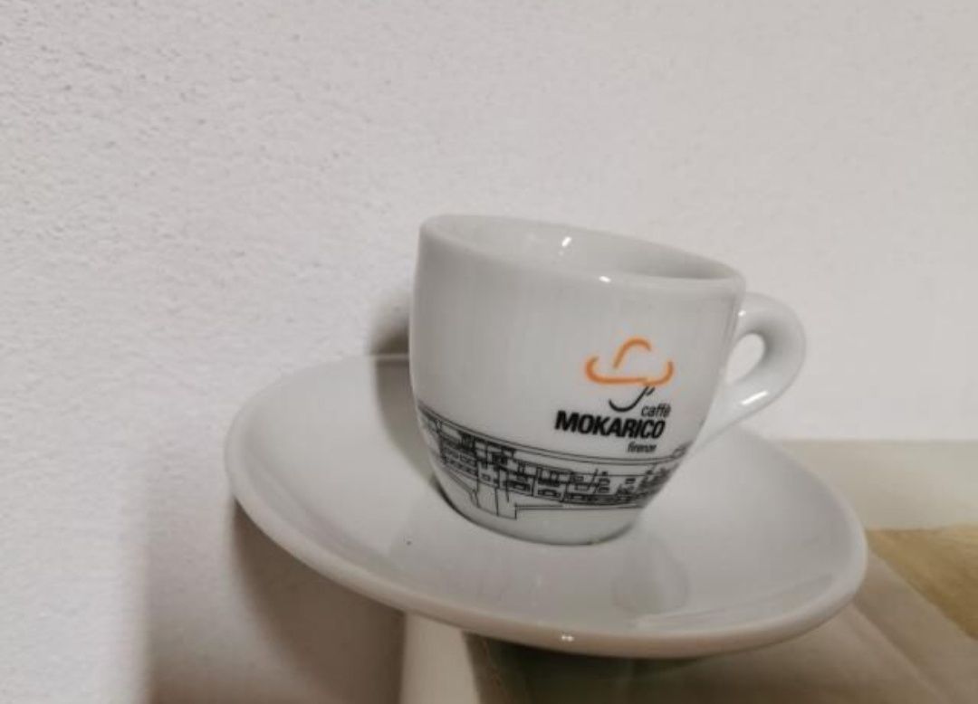 Mokarico ceasca cafea 2 seturi (2x6 cești, 2x6 farfurii)