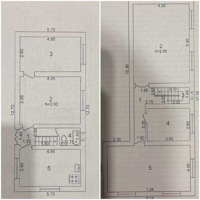 Сергели  Евродом 1.5 соток 6 комнат 2 этажа
