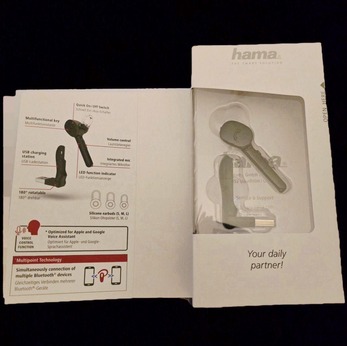 Bluetooth слушалка Hama