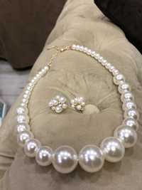 Set nou de bijuterii cu perle