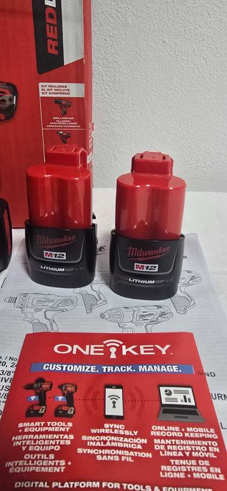 Set masina de gaurit si infiletat Milwaukee M12 BID-0 /  M12 BDD-0