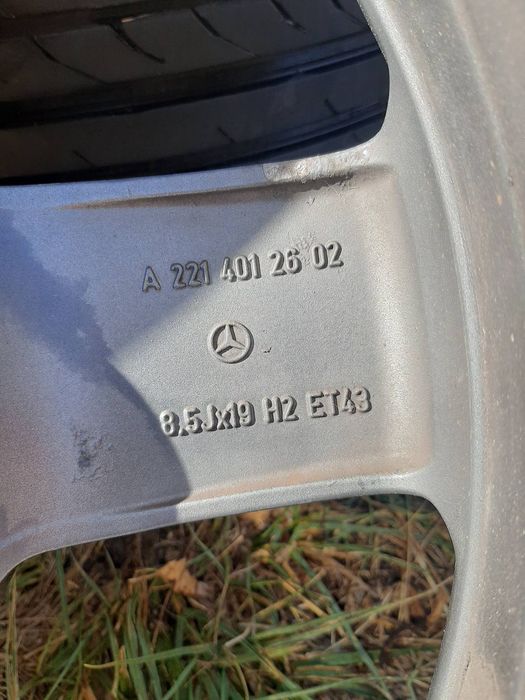 Оригинални джанти Mercedes AMG Borbet  19' + НОВИ ГУМИ 245/35 Мерцедес