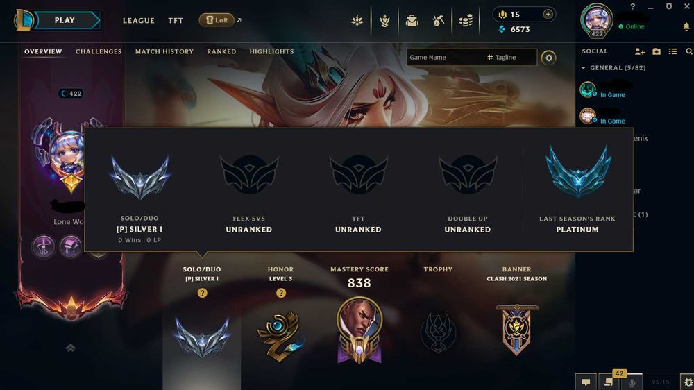 League of Legend / TFT