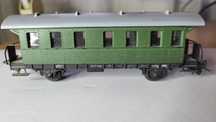 Vagon de pasageri Piko HO 1:43 DR, 5/312-01, verde, Germania anii 1970