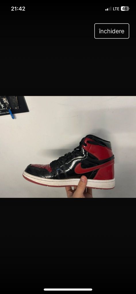 Jordan 1 Patent Bred