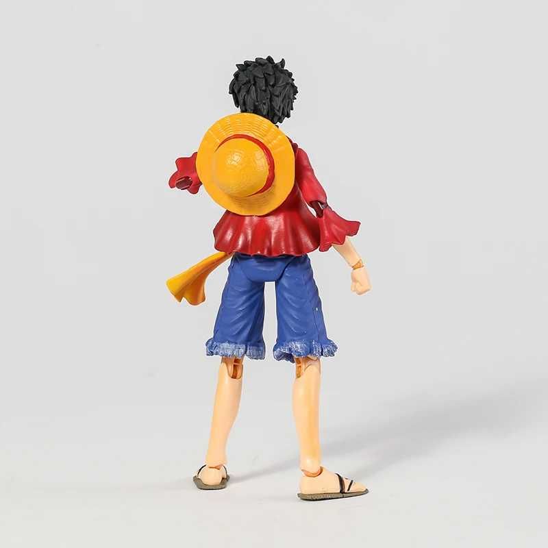 Figurina Articulata One Piece - Monkey D. Luffy, Cutie si Accesori