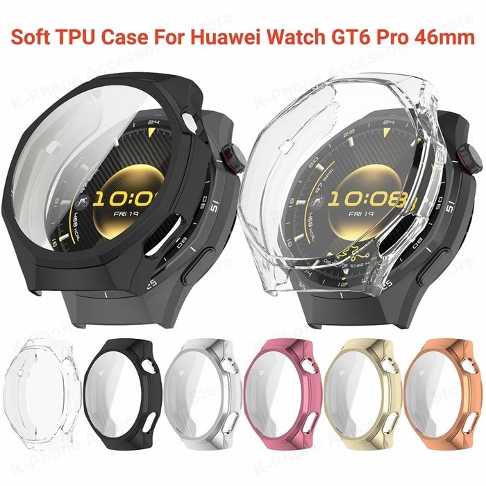 Huawei Watch GT6 46 41 / GT6 Pro / Мек TPU силиконов кейс с протектор