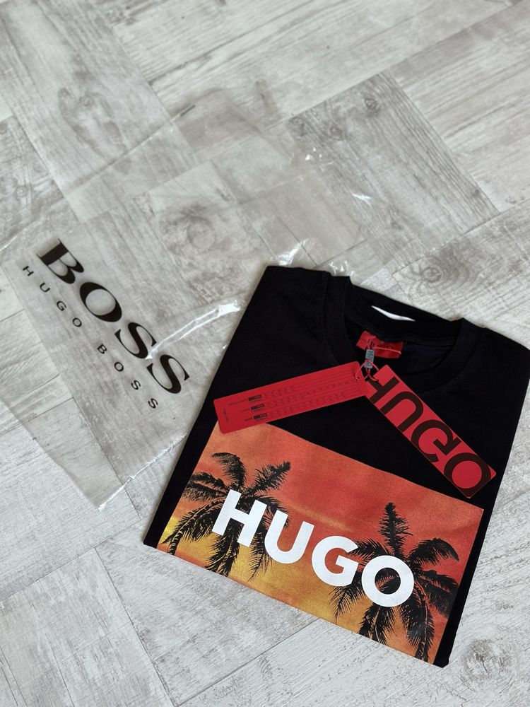 Tricou HUGO palm beach S M L XL