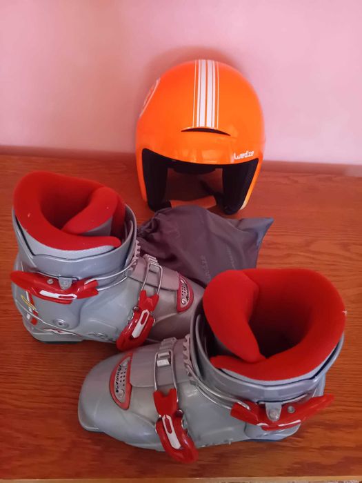 Clapari Nordica GP T2 pentru copii +casca & ochelari de schi