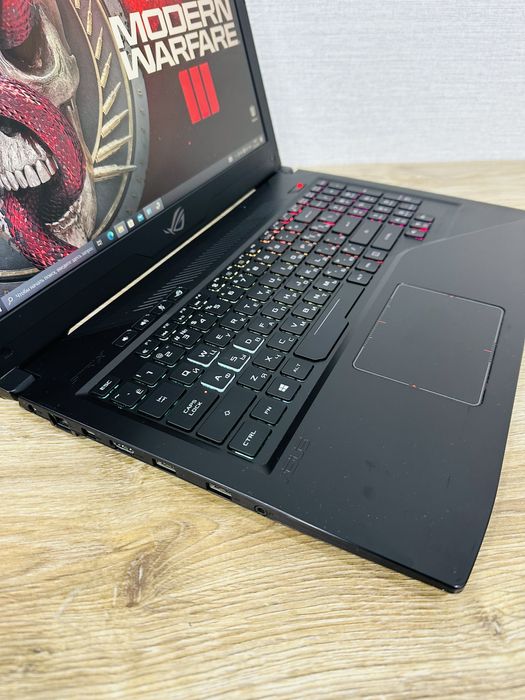 ASUS ROG Strix Core i7-12 Ядер+GTX-1050Ti Мощный, Игровой ноутбук