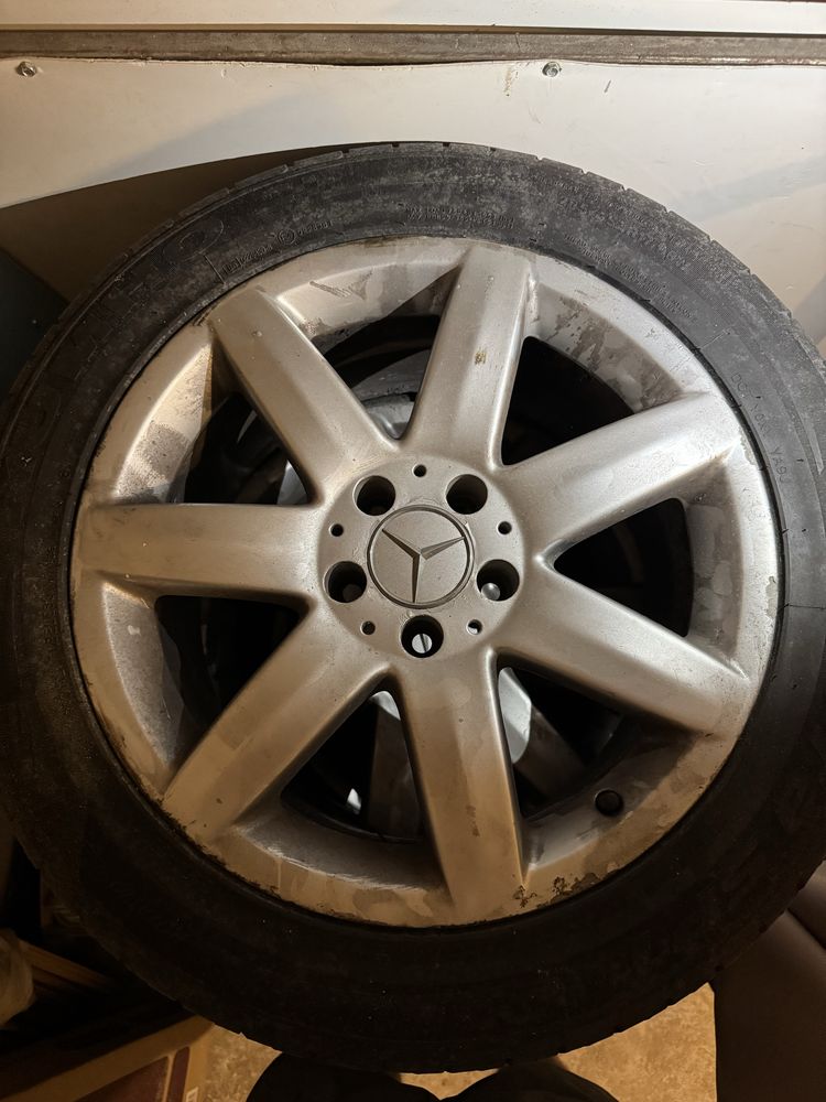 летни гуми с Летни гуми с джанти 255/45ZP17 KUMHO за Mercedes