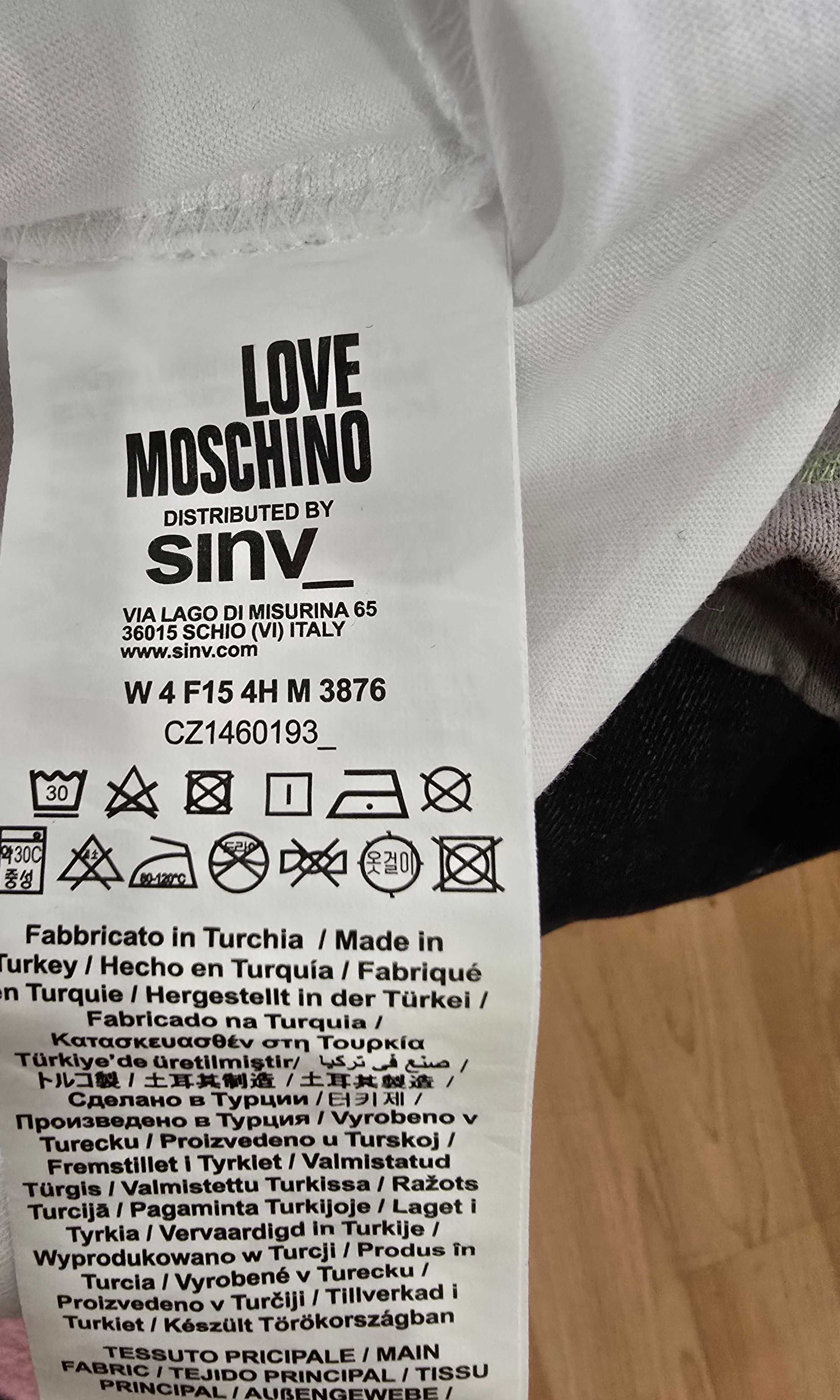 Love Moschino S/M (387)-дамска тениска