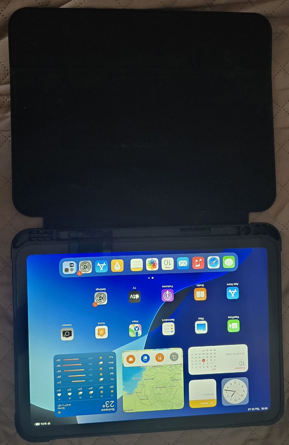 IPAD 10, 64gb silver impecabila