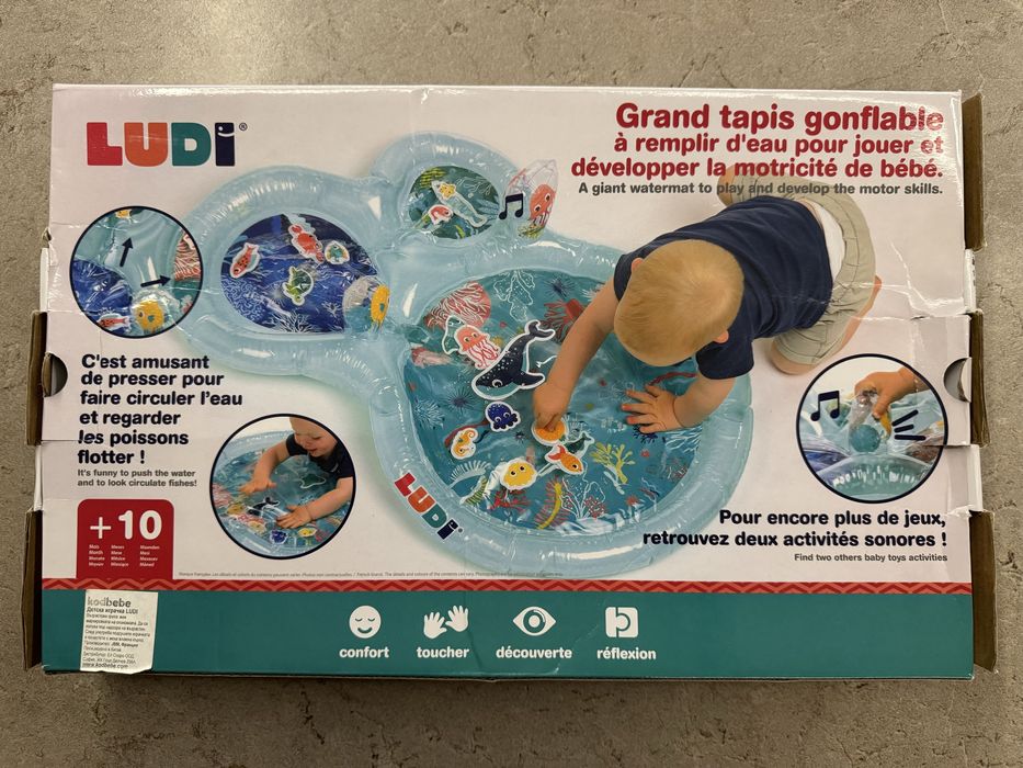 Бебешко водно килимче за игра Море Ludi