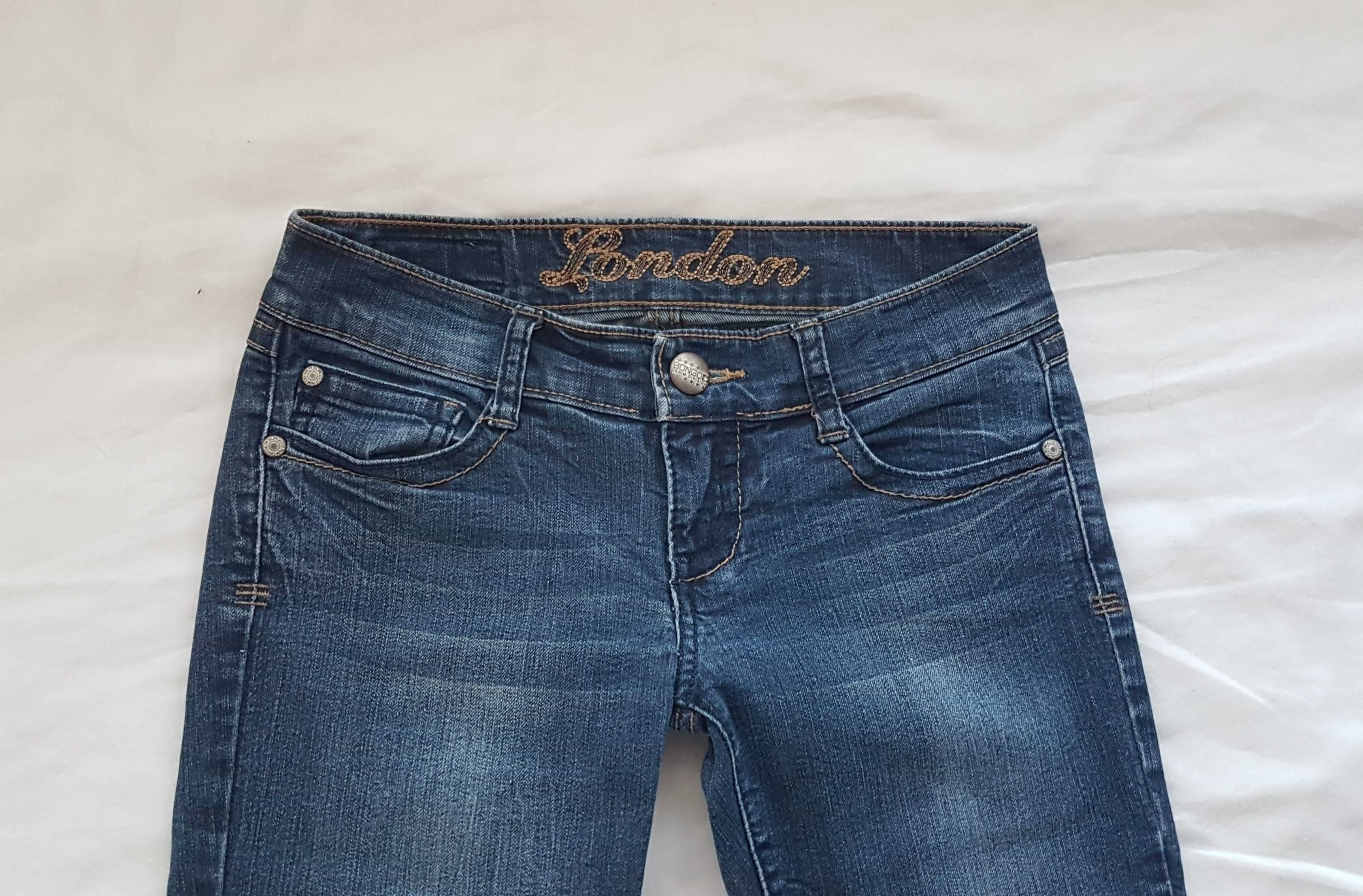 Страхотни дънки за момиче,London Bongo Jeans, 152 см.