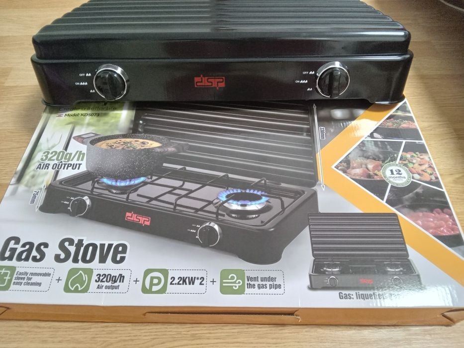 Aragaz cu 2 ochiuri nou nefolosit