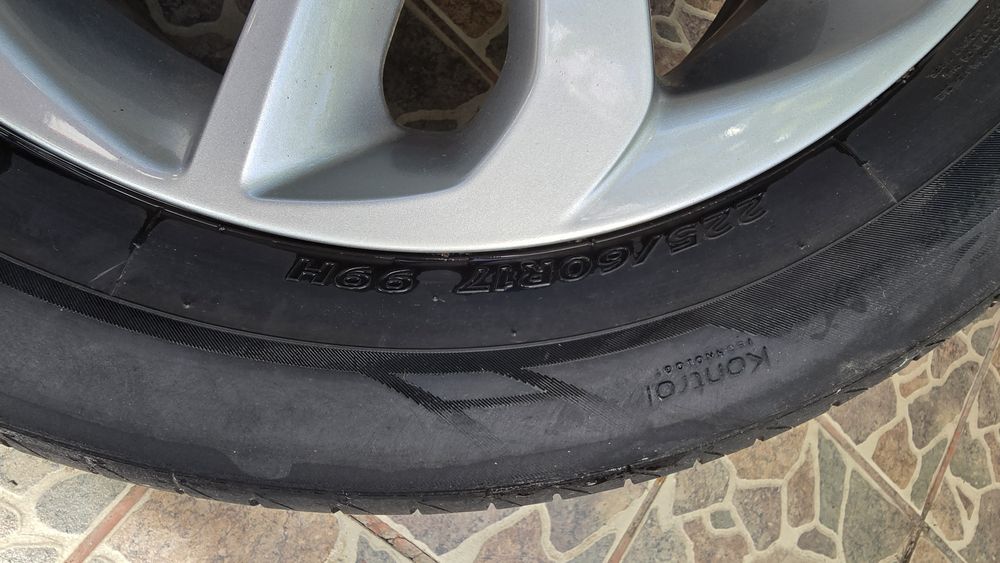 Jante aliaj Tucson 5x114,3 anvelope 225 60 R17 Hyundai