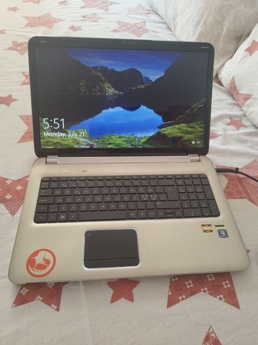Laptop HP Pavilion Dv7 17 inch ssd 480gb