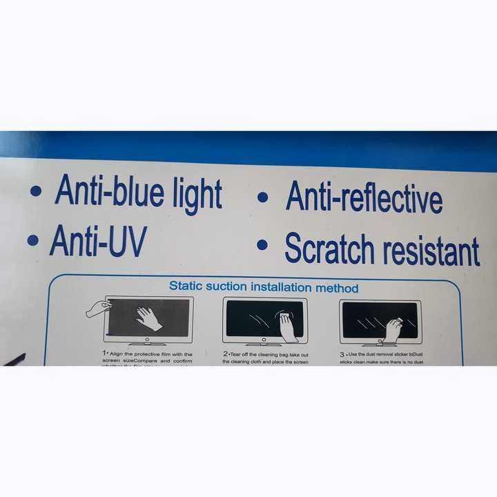 Качествен протектор за монитор/телевизор 17 до 65” Anti Blue Light, UV
