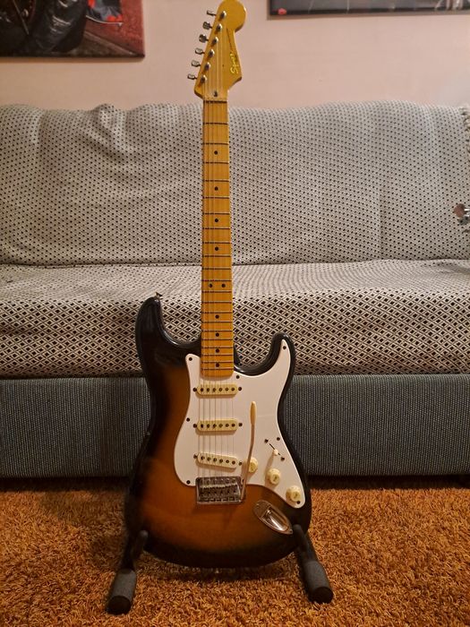 Stratocaster Modificat&setat:Doză David Gilmour;Locking Tuners Gotoh