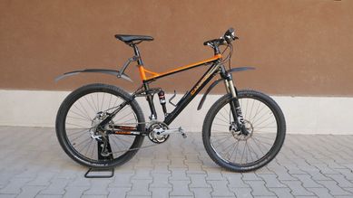 Canyon Racing, 26 цола, FOX+DT Swiss 120 мм., 3х 10 скорости, Deore XT