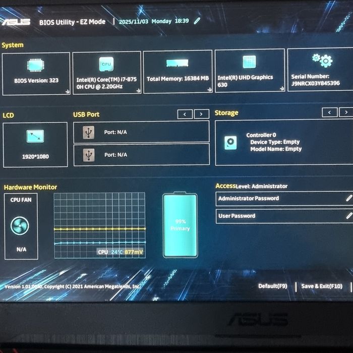 Asus TUF GAMING FX-504 defect