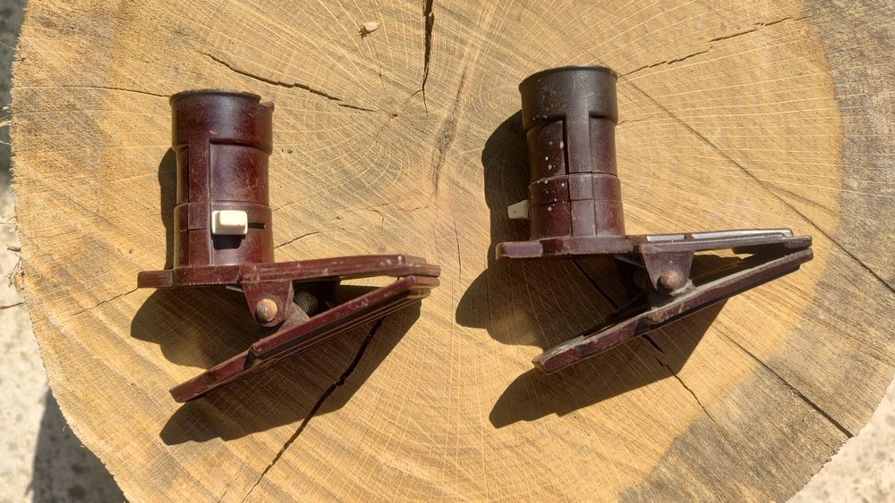 Lampă de masă veche Elba/bachelita 40-50 Stil Art Deco