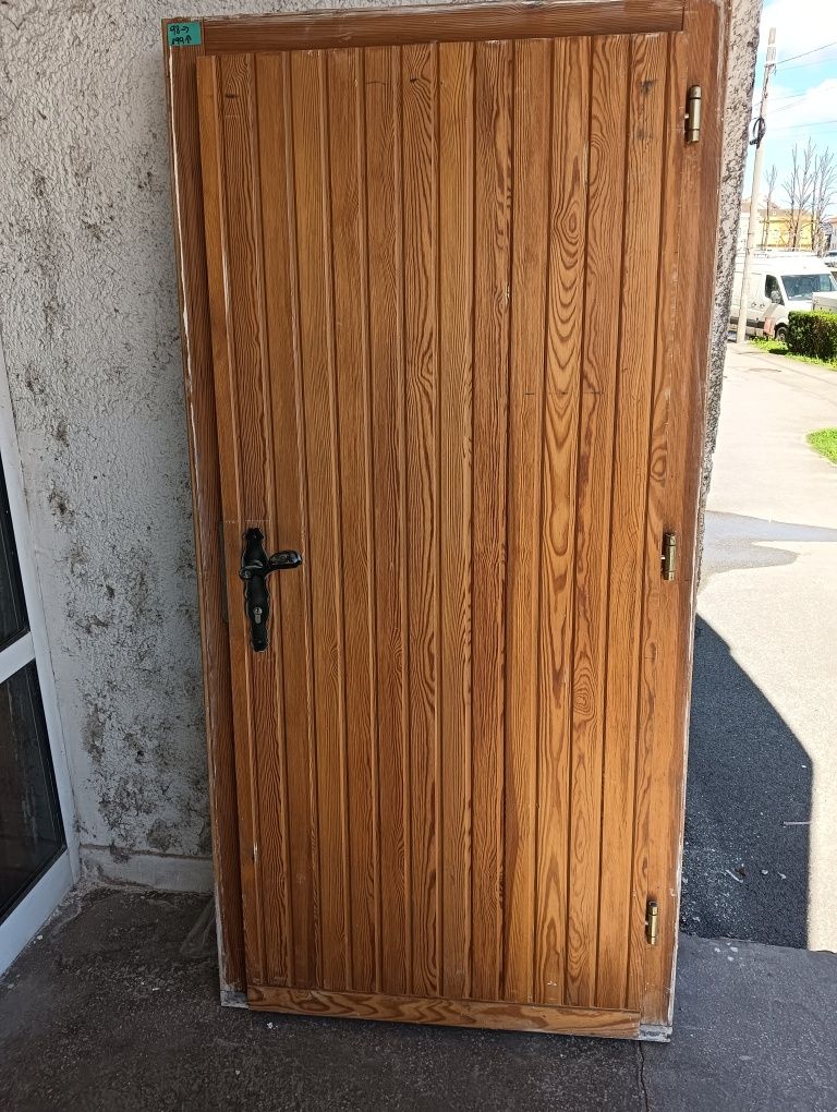 Uși exterior lemn SH Austria (2 buc)