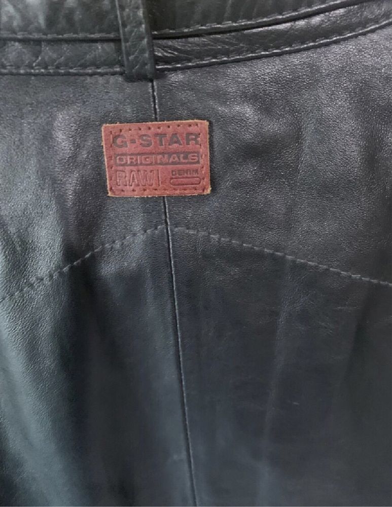 G-Star Raw кожено яке