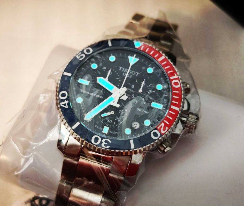 TISSOT SEASTAR 1000 CHRONOGRAPH Automat t-race prc 516 watch часовник
