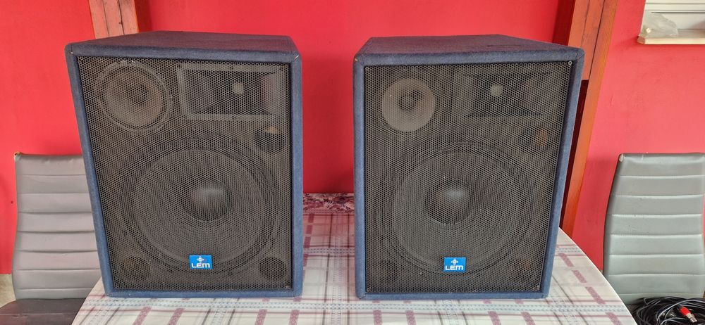 Boxe active LEM 15.3A 
*15''/ 3 căi