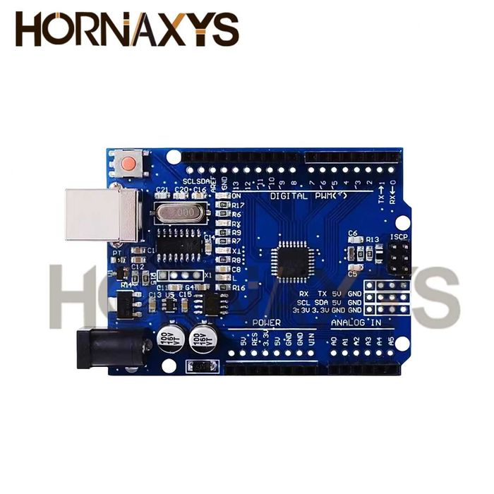 UNO R3 (CH340G) ATMEGA328P – Платка за разработка с USB-B интерфейс