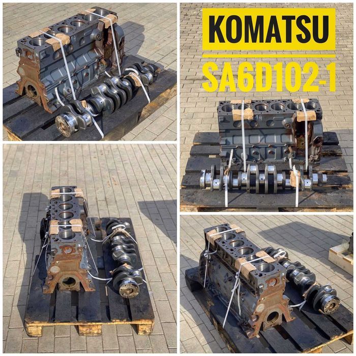 Bloc motor Komatsu SA6D102-1