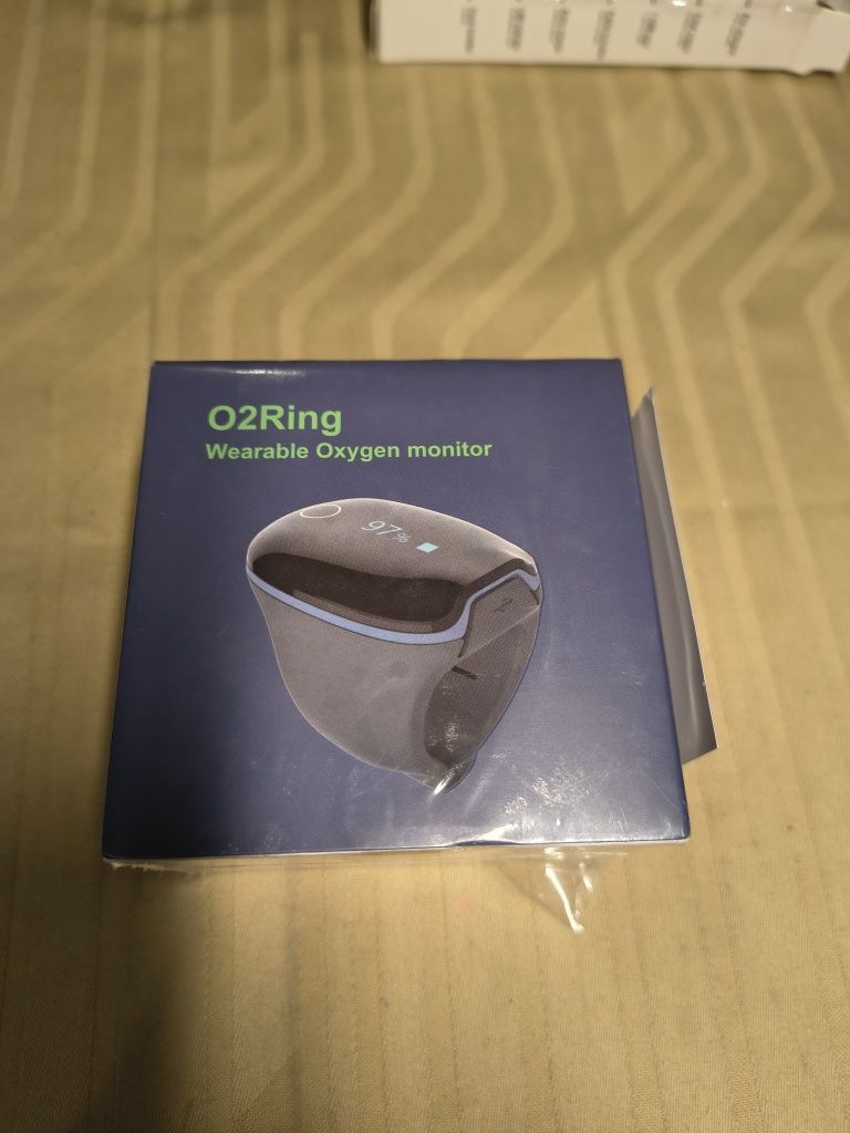 Пулсов оксиметър O2 Ring с аларма, монитор за насищане с кислород в кр
