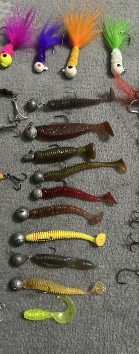 Комплект изкуствени примамки за спининг риболов