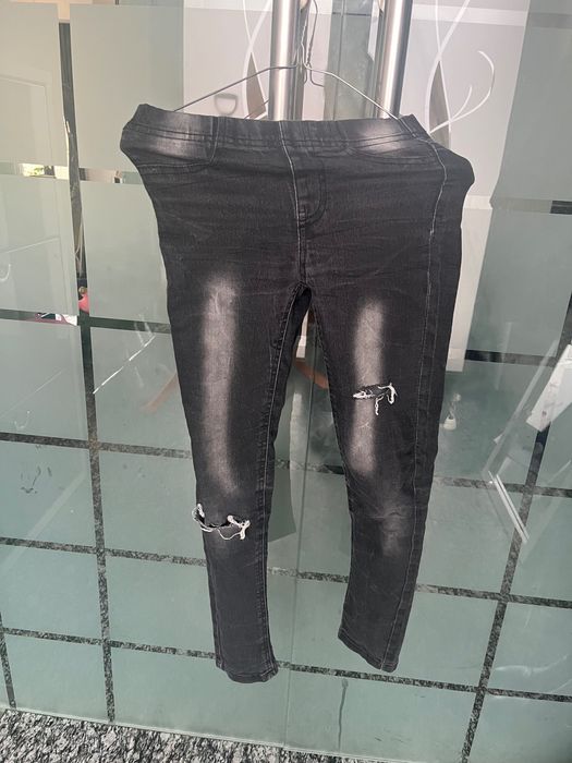 Blugi negri fete 9-10 ani