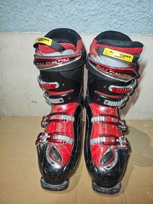 Schiuri Rossignol 174 cm, clapari Salomon marimea 29 si bete Rossignol