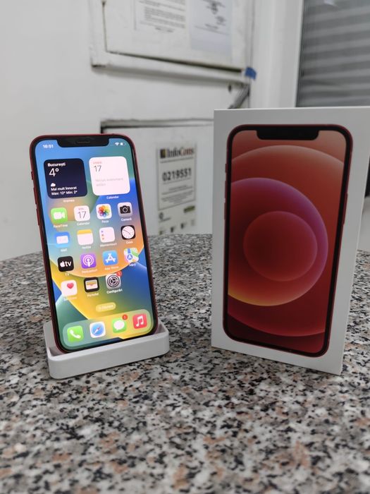 IPhone 12 Red 64GB schimb/vând