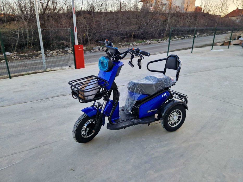 Triciclu electric adulti si varstnici 20ah FARA PERMIS Oferta -23% NOU