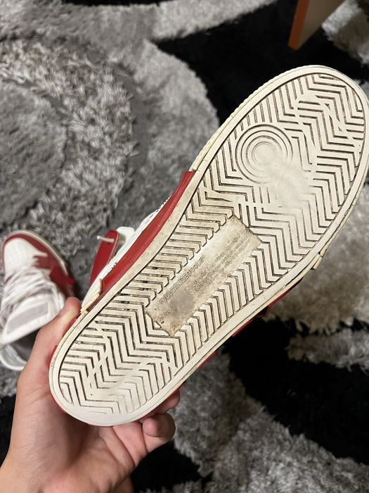 Off White Vulcanized 41