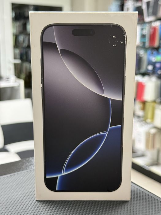 Apple iPhone 16 Pro Max,Black Titanium,256GB*100% Battery*16мГаранция*