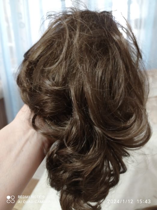 Шеньен,парик хвост на заколке