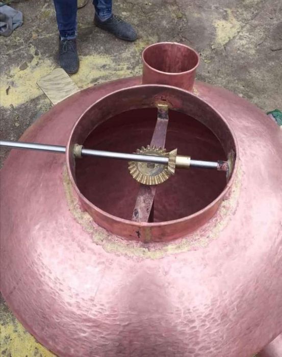 Vand cazane de tuica din cupru alimentar capacitate de 210l