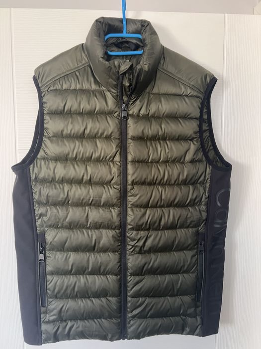 Мъжка грейка Calvin Klein, цвят зелено с черно S